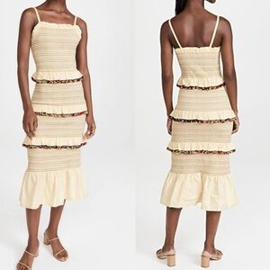 Never Fully Dressed colorful pompom dress